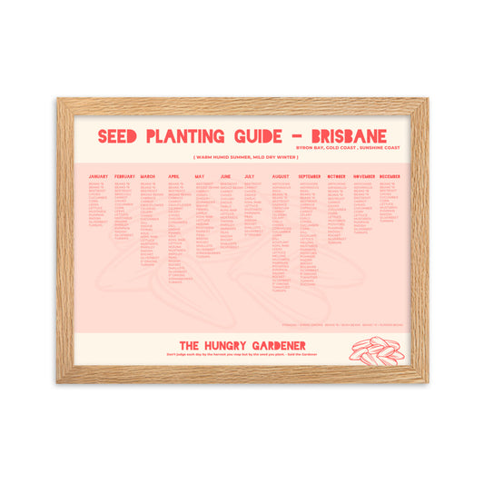 Seed Planting Guide - Brisbane